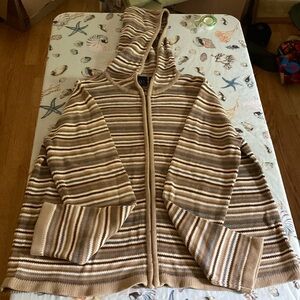 Liz Claiborne Crazy horse hooded sweater